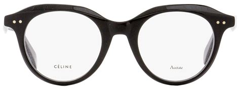 celine 41458|unisex eyeglasses cl41458 807 black 45mm .